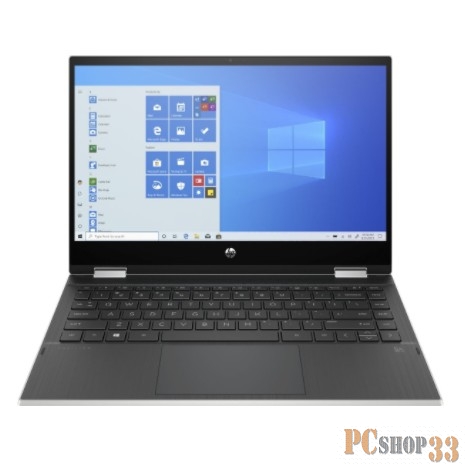 Ноутбук HP Pavilion x360 14-dw0032ur 14 FHD Touch, Intel Core i3-1005G1, 4Gb, 256Gb SSD, no ODD, Win10, серебристый