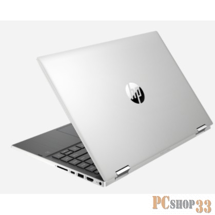 Ноутбук HP Pavilion x360 14-dw0032ur 14 FHD Touch, Intel Core i3-1005G1, 4Gb, 256Gb SSD, no ODD, Win10, серебристый