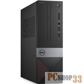 Компьютер Dell Vostro 3267 SFF 3267-5076 (Pentium G4400-3.30ГГц, 4ГБ, 1ТБ, HDG, DVDRW, LAN, WiFi, BT, Linux) + клавиатура + мышь