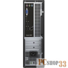 Компьютер Dell Vostro 3267 SFF 3267-5076 (Pentium G4400-3.30ГГц, 4ГБ, 1ТБ, HDG, DVDRW, LAN, WiFi, BT, Linux) + клавиатура + мышь