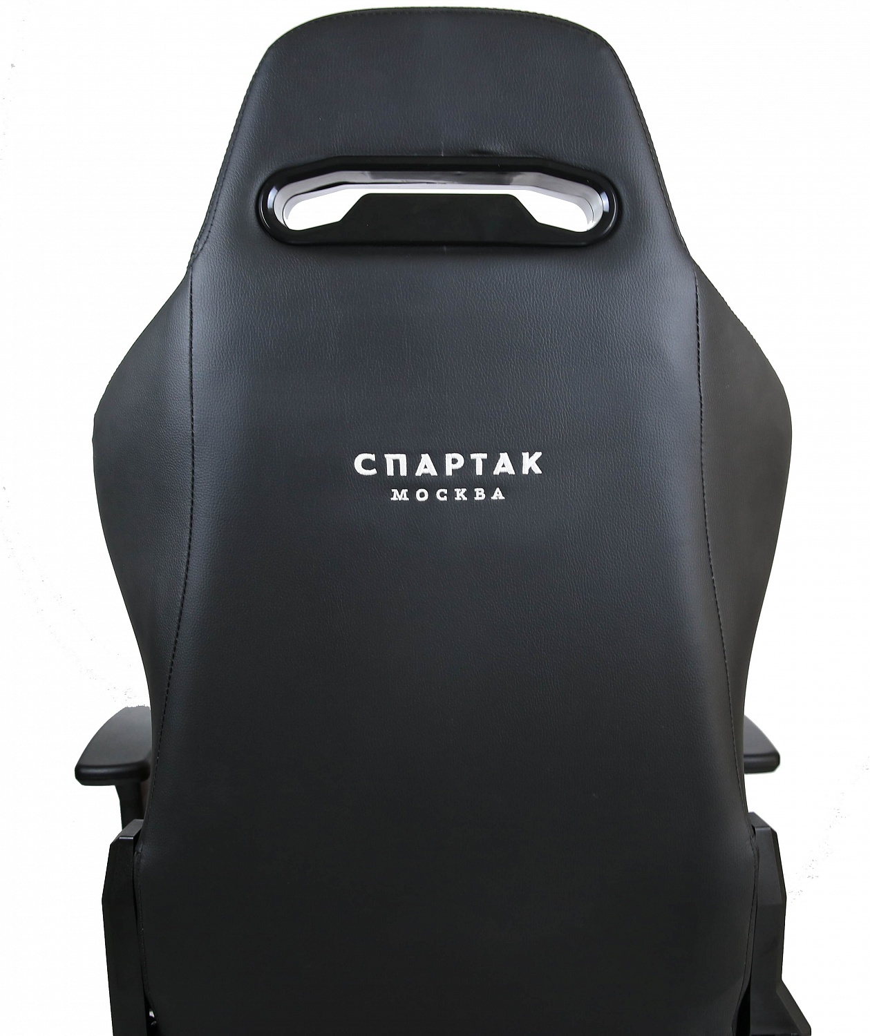 Игровое кресло ZONE 51 Спартак Легенда чёрно-красное v(экокожа, регулируемый угол наклона, механизм качания)