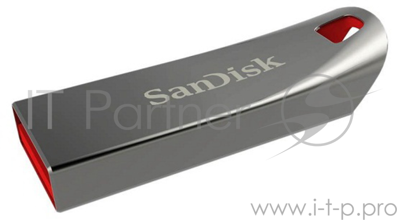 Накопитель USB flash 64ГБ SanDisk Cruzer Force, серебр. (USB2.0)