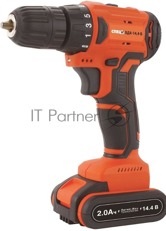 Дрель-шуруповерт Спец БДА-14,4-Б аккум. патрон:быстрозажимной (кейс в комплекте)