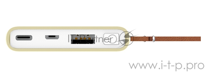 Внешний аккумулятор HIPER TRAVEL 5K Lemon Li-Pol 5000 mAh 2.1A 2xUSB 1xType-C желтый