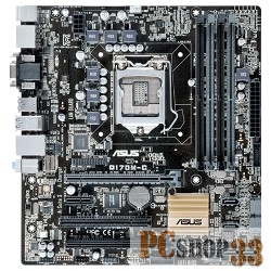 Материнская плата ASUS Q170M-C LGA 1151, Intel Q170, 4xDDR-4, 7.1CH, 1000 Мбит/с, USB3.0, D-Sub, DVI, HDMI, DisplayPort, mATX RTL