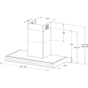 Вытяжка KHC 9877 N