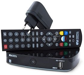 Комплект спутникового телевидения Триколор GS B534М и GS C592 Сибирь (комплект на 2 ТВ) черный