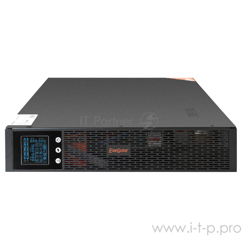 ИБП Pure Sine Wave ExeGate SinePower UHB-2000.LCD.AVR.C13.RJ.USB.2U <2000VA/1600W,8*C13,RM/Tower>