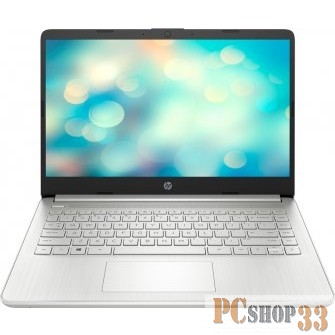 Ноутбук HP14 14s-dq1033ur 14 FHD, Intel Core i3-1005G1, 8Gb, 512Gb SSD, no ODD, FreeDOS, серебристый