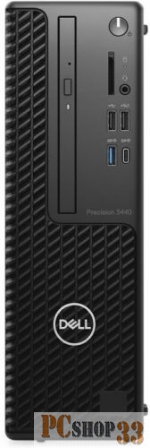 Precision 3440 SFF Core i7-10700 (2,9GHz) 8GB (1x8GB) DDR4 256GB SSD (M.2 PCIe) Nvidia Quadro P620 (2GB) SD, TPM Linux 3 years NBD