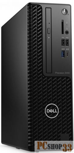 Precision 3440 SFF Core i7-10700 (2,9GHz) 8GB (1x8GB) DDR4 256GB SSD (M.2 PCIe) Nvidia Quadro P620 (2GB) SD, TPM Linux 3 years NBD