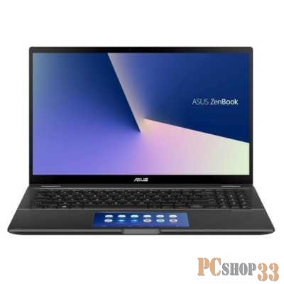 Ноутбук ASUS Zenbook Flip 15 UX563FD-EZ043T i7-10510U/16Gb/1TB SSD/NV GTX1050 4Gb/ScreenPad 2.0/15.6 FHD TOUCH IPS Glare/Illum KB/Windows 10 Home/1.9Kg/Grey/Sleeve, Stylus
