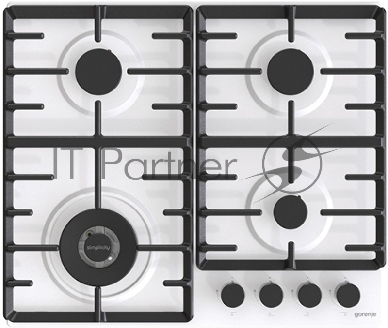 Газовая варочная поверхность Gorenje GW642SYW белый