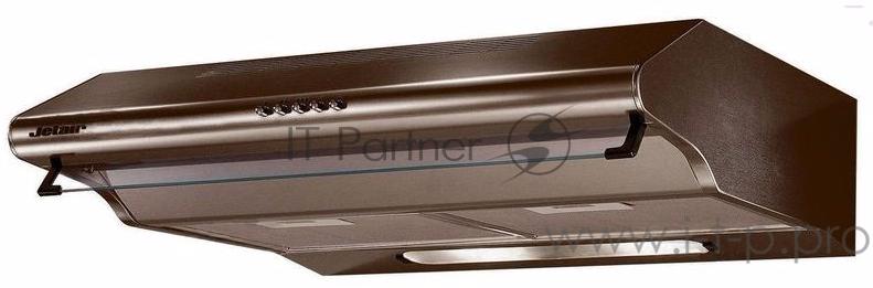 Вытяжка JET AIR SUNNY 60 1MBR al 1RUS15 AA/ Подвесная, 60 см, кнопочное управление, 450 куб. м., коричневый