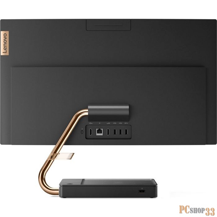 Моноблок Lenovo IdeaCentre AIO A540-24API 23.8(1920x1080)/AMD Ryzen 5 3400GE(3.3Ghz)/8192Mb/1000+128 Radeon Vega 11 /BT/WiFi/war 1y/black/W10 + Клавиатура, мышь USB