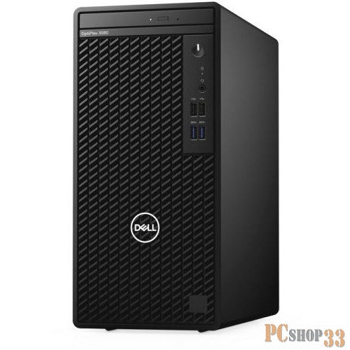 Компьютер Dell Optiplex 3080 MT Core i3-10100 (3,6GHz) 8GB (1x8GB) DDR4 256GB SSD Intel UHD 630 Linux TPM 1y NBD