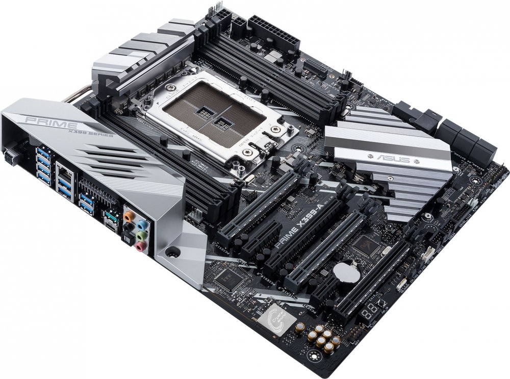 Материнская плата ASUS PRIME X399-A RTL Socket-TR4 {AMD X399, 8*DDR4, 4*PCI-E, SATA 6Gb/s, 2*M.2, 1*U.2, 8ch, GLAN, USB3.1, ATX}