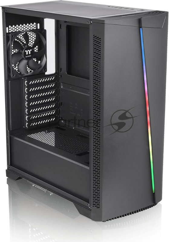 Корпус Thermaltake H350 TG RGB черный без БП ATX 5x120mm 4x140mm 1x200mm 2xUSB2.0 1xUSB3.0 audio bott PSU