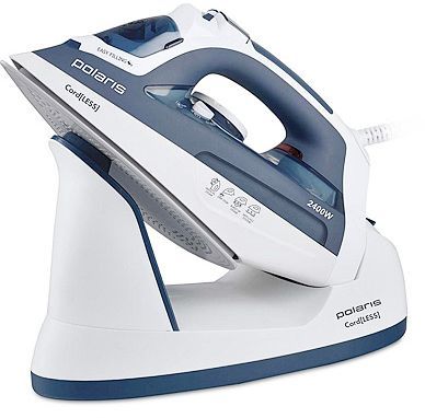 Утюг Polaris PIR 2479K темно-синий/белый