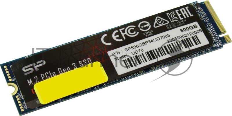 Накопитель SSD Silicon Power PCI-E x4 500Gb SP500GBP34UD7005 M-Series UD70 M.2 2280