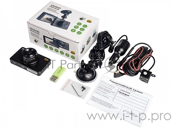 Видеорегистратор Lexand LR18 DUAL черный 3Mpix 1080x1920 1080p 120гр.