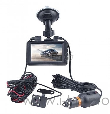 Видеорегистратор Lexand LR18 DUAL черный 3Mpix 1080x1920 1080p 120гр.