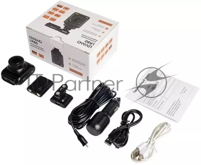 Видеорегистратор Lexand LR80 черный 3Mpix 1080x1920 1080p 120гр.