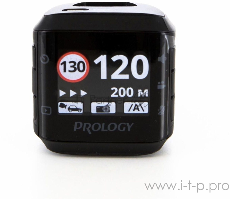 Видеорегистратор Prology VX-750 черный 1296x2304 1296p 125гр. GPS Ambarella A7LA50
