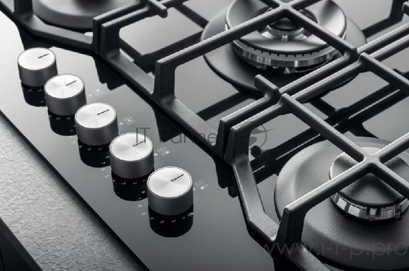 Встраиваемая газовая панель Hotpoint-ARISTON HAGS72FBK черный