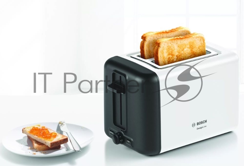 Тостер Bosch TAT3P421 970Вт белый
