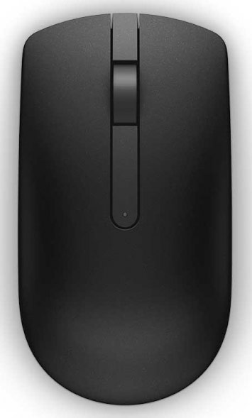 Опции к ноутбукам DELL KM636 Black 580-ADFN Wireless Keyboard + Mouse, black