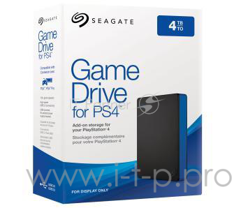 Внешний жесткий диск Seagate STGD4000400 4TB Game Drive for PS4 2.5 USB 3.0 Black