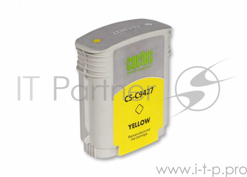 Расходные материалы CACTUS C9427 Картридж струйный CS-C9427 №85 желтый для HP DJ 30/130 (72мл)