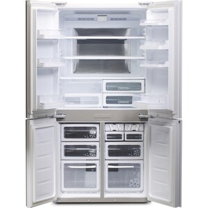 Холодильник Sharp SJ-GX98 PRD темно-бордовый