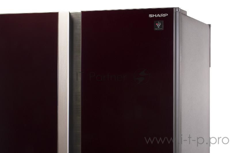 Холодильник Sharp SJ-GX98 PRD темно-бордовый