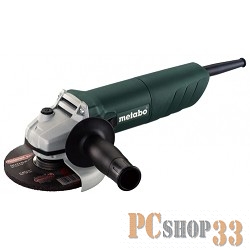 Шлифовальная машина Metabo W 850-125 Угловая шлифовальная машина 601233000 { 850вт,125 мм, 10000 об/мин, вес 2 кг }