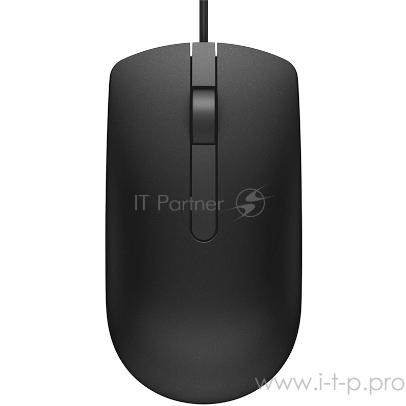 Опции к ноутбукам DELL MS116 570-AAIR Mouse, Black, USB