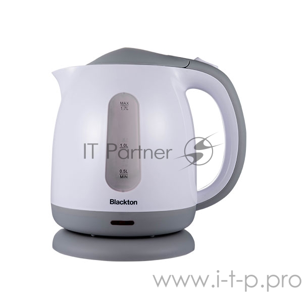 Чайник Blackton Bt KT1701P Белый-СерыйМощность 1850-2200 Вт, Максимальный объем 1.7л, Фильтр против накипи Съемный, Индикатор уровня воды, Индикатор включения, Отключение при закипании, Отключение при снятии, Отключение при отсутствии воды, Отсек для