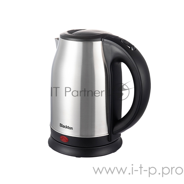 Чайник Blackton Bt KT1813S Сталь-ЧерныйМощность1500Вт, Максимальный объем 1.8л, Материал корпуса Нержавеющая сталь, Индикатор включения, Отключение при закипании, Отключение при снятии, Отключение при отсутствии воды, Отсек для хранения электрошнура,