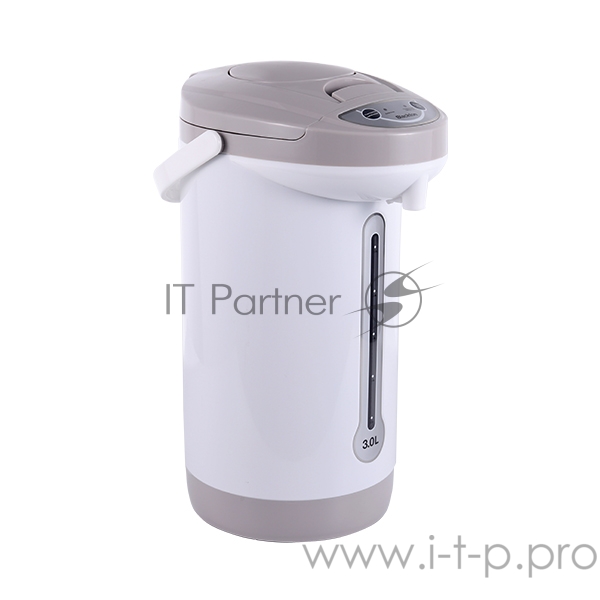 Термопот Blackton Bt TP331 Белый-СерыйОбщий объем 3л, Автоматическое поддержание температуры, Повторное кипячение, 3 способа подачи воды, Защита от включения без воды, Защита от перегрева, Блокировка крышки, Материал внутренней камеры Нержавеющая ста