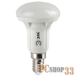 ЭРА Светодиодные лампы ЭРА Б0028489 Светодиодная лампа LED smd R50-6w-827-E14..