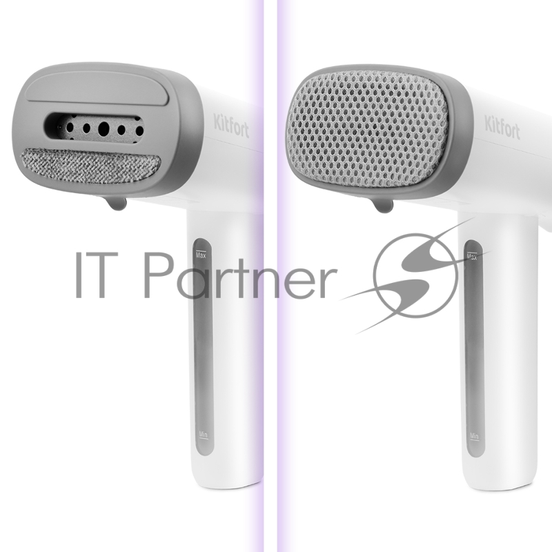 Ручной отпариватель Kitfort Мощность 800 Вт.Подача пара 20 ± 5 г/мин.Ёмкость бойлера 0,11 л.