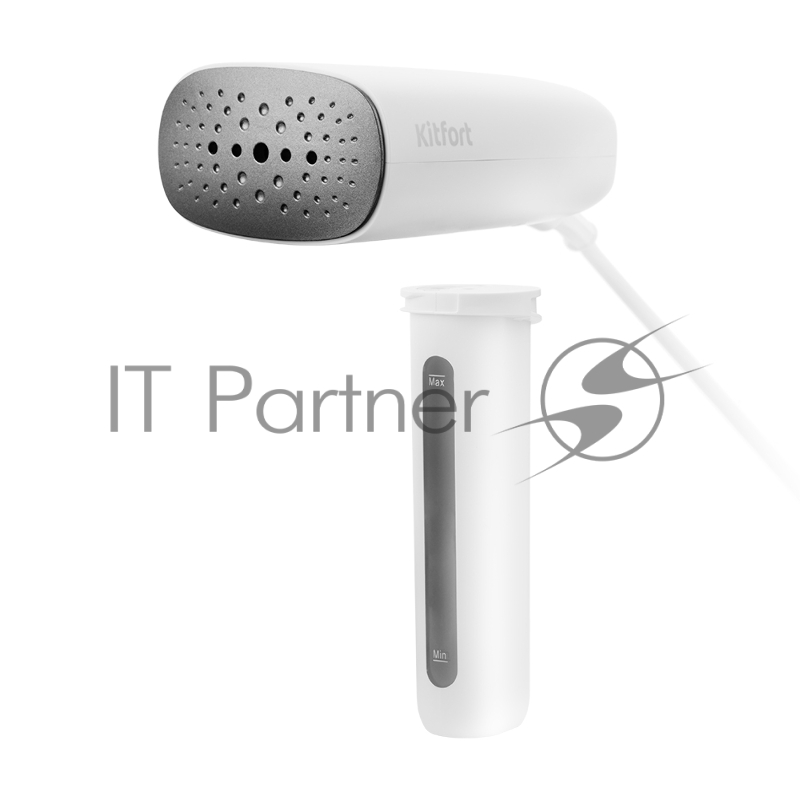 Ручной отпариватель Kitfort Мощность 800 Вт.Подача пара 20 ± 5 г/мин.Ёмкость бойлера 0,11 л.