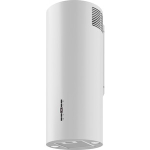 Вытяжка каминная Weissgauff Tubus 70 WH белый управление: кнопочное (1 мотор)