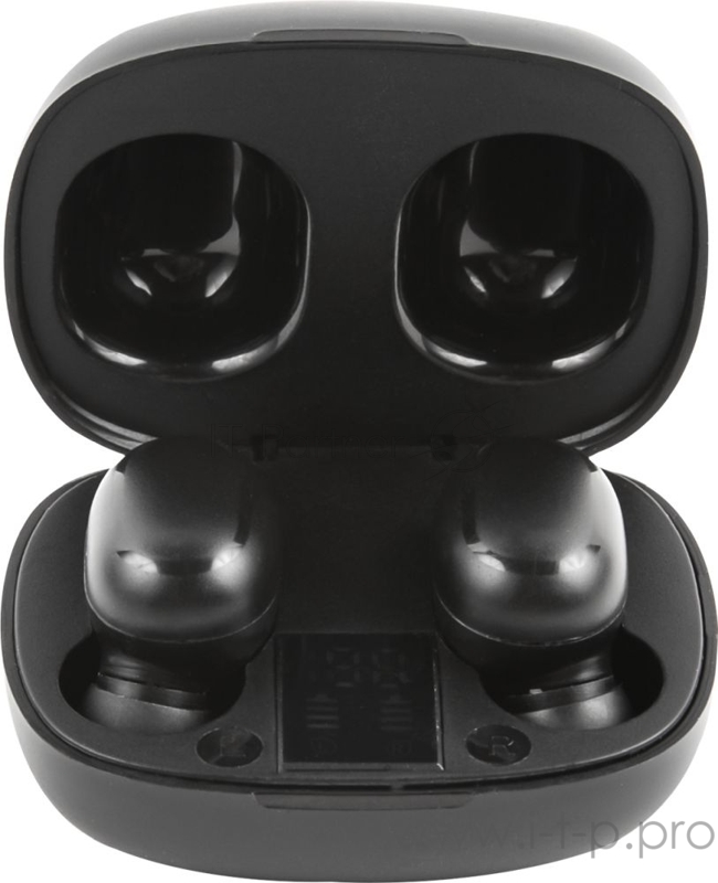 Гарнитура вкладыши Redline BHS-24 черный беспроводные bluetooth в ушной раковине (УТ000019182)