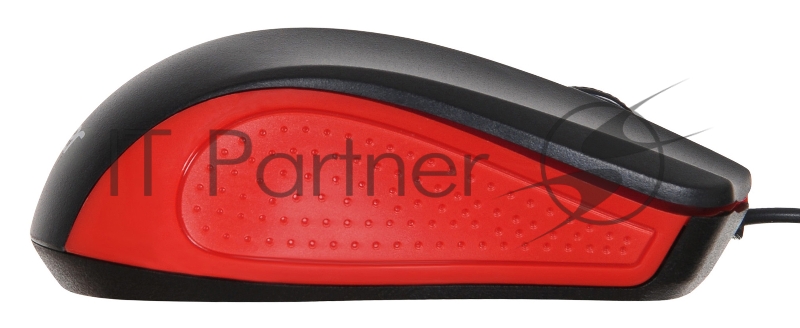 Мышь Acer OMW012 черный/красный оптическая (1200dpi) USB (2but)