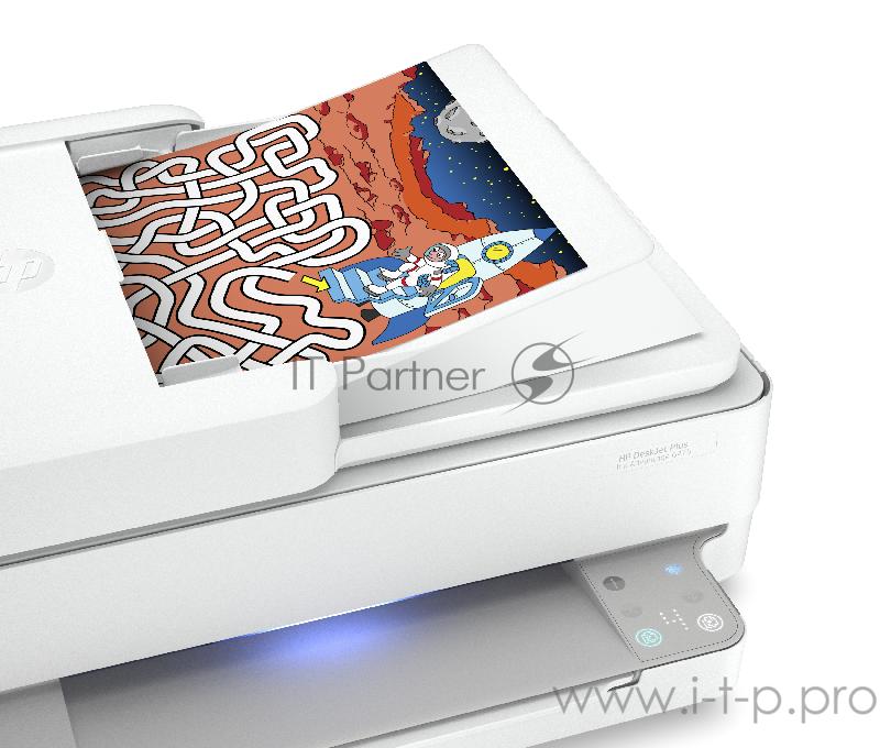 МФУ струйный HP DeskJet Ink Advantage 6475 (5SD78C) A4 Duplex WiFi USB белый
