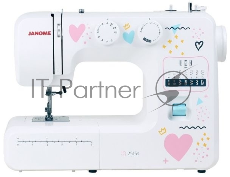 Швейная машина Janome JQ 2515S белый