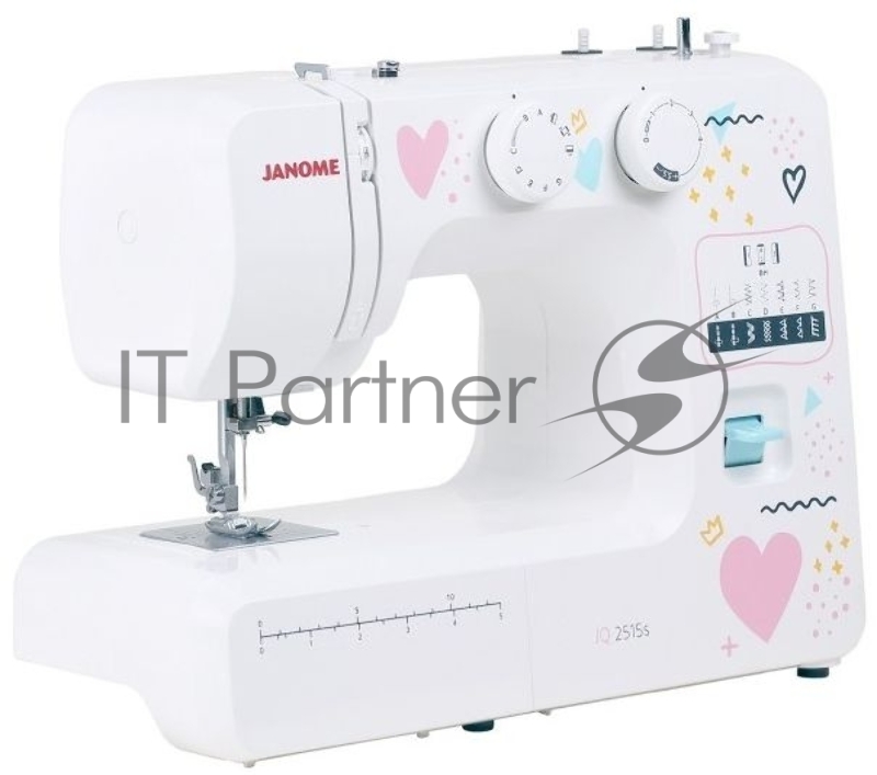 Швейная машина Janome JQ 2515S белый