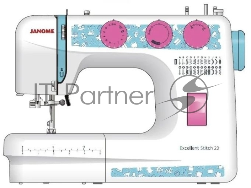 Швейная машина Janome Excellent Stitch 23 белый